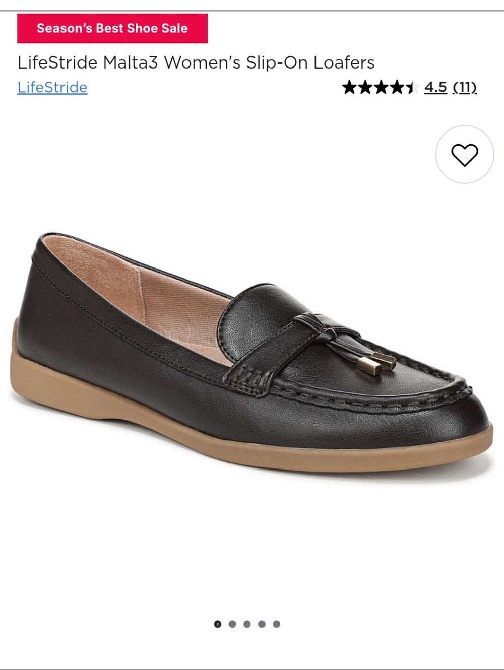 LifeStride Malta 3 Loafers
